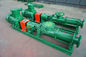 Oilfield Horizontal Screw Pump , Adjustable Pressure Sludge Screw Pump