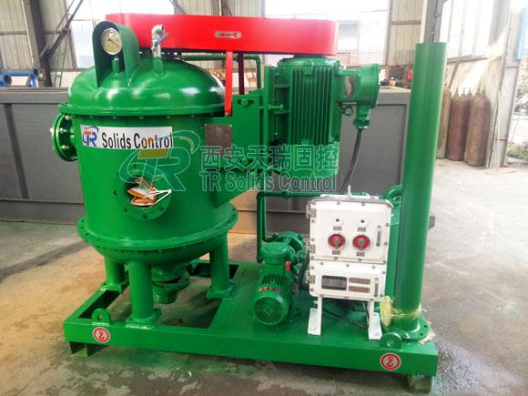 Drilling Mud Solids Control Vacuum Degasifier , 360m3/h Vacuum Tank ...
