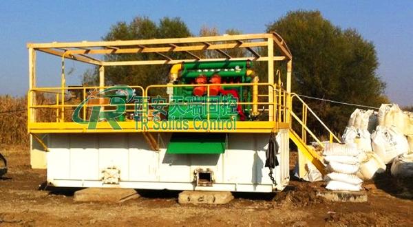 API Standard 200 GPM Drilling Mud Treatment And Disposal System with 4 ...