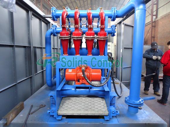 Oilfield Drilling Fluid Mud Desander Dn 125mm Inlet Size 90m3/H Capacity