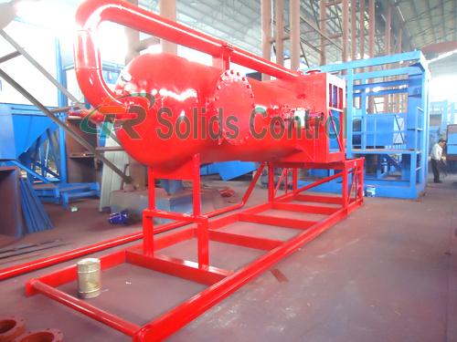 1000mm Mud Gas Fluid Treatment Oilfield Separator