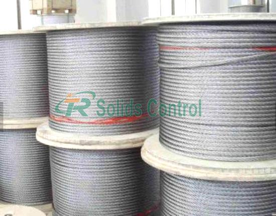 API 9A Oilfield 30mm 1X19 Galvanized Steel Wire Rope