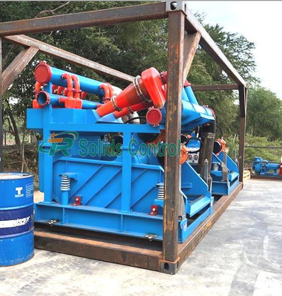 4" Cyclones Oilfield Drilling Solids Control Mud Cleaner
