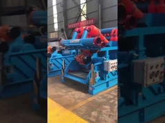 240m3/H Mud Cleaning Equipment With Mixer Tank 0.25 - 0.4mpa