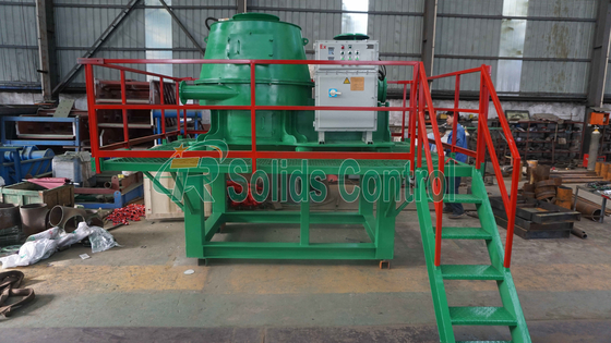 Vertical Centrifuge Dryer For Oil Content OOC Cuttings Below 5%