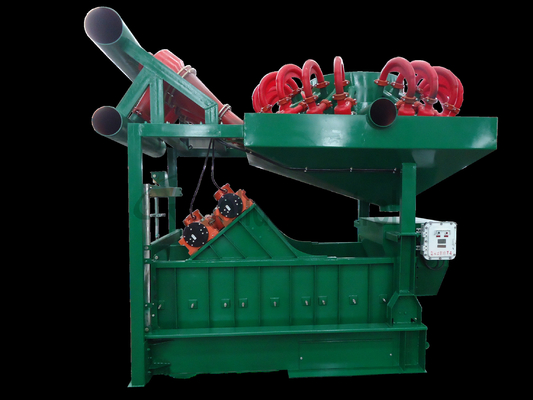 320m³/H Large Capacity Mud Cleaner With 20pcs Desilter Cyclone +3pcs Desander Cyclone