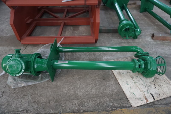 Semi Open Impeller Submersible Slurry Pump Lift 16m Motor 5.5kw