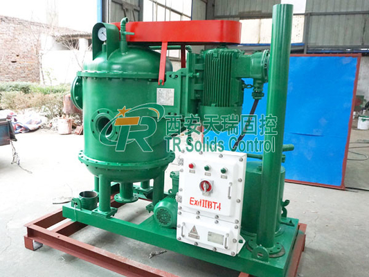 TRZCQ Series Vacuum Degasser, High-Power Motor & Special-Designed Agitator for Oil Sludge Drilling Main power 30kw