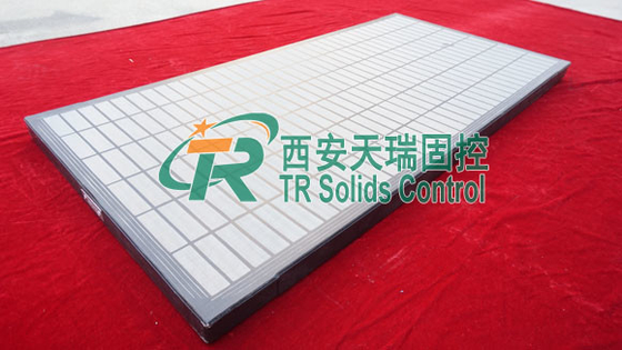 Composite API Shale Shaker Screen Oil Vibrating Sieving Mesh With Simple Structure