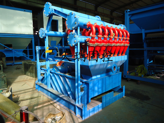 API Oilfield Desilter Hydrocyclone For Mud Cleaning System 1950kg Weight