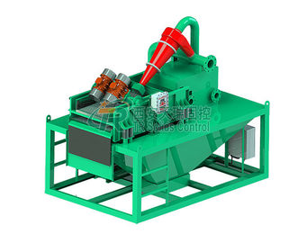 Double Layers Bored Pile Drilling Mud System , 15KW HDD Mud Circulation System