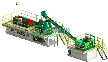 Water Based Drilling Mud System with 2 Screw Pumps Electric Control