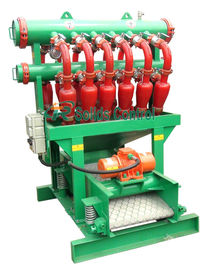 Oilfield Drilling Fluids Dewatering Hydrocyclone / Desander Desilter With Anti Corrosion Paint