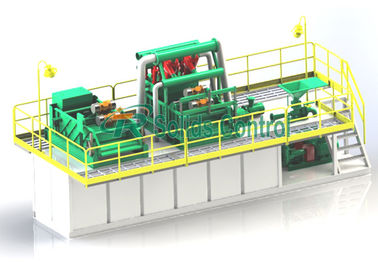 Compact Structure Drilling Mud System Energy Saving Easy Operation ISO9001