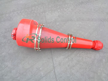 Large Capacity Cyclone Desanding Equipment 10" For Slurry Mud Separation