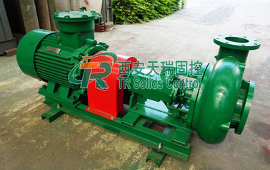 Carbon Steel Electric Power Centrifugal Mud Pump Green Color 150m3/H