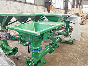 Electric Mud Mixing Hopper With Aluminium Tube 750 * 750mm 170kg Weight