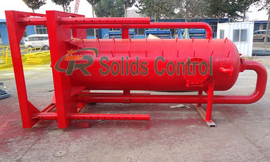 Skid Mounted 800mm Oil Drilling Mud Gas Separator