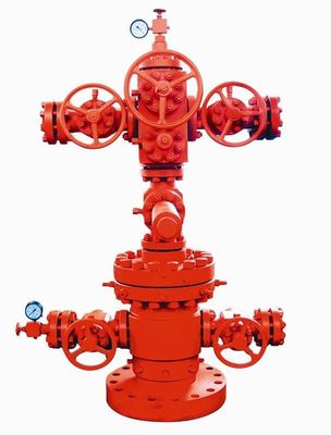 Dual Wing API 6A Wellhead Oilfield Christmas Tree