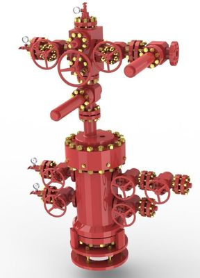 Oilfield Drilling 2 1/16" API Wellhead X Mas Tree