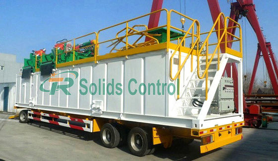 Mud Tank Oilfield Skid Mounted Solids Control System