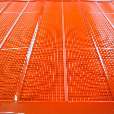  Urethane Shale Shaker Screen 700*1040mm For Mining