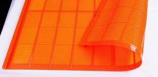 Rectangle 95A Polyurethane Screen Mesh With 0.15m Aperture