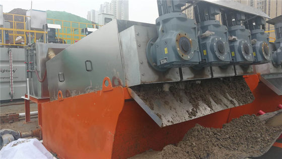 24m3/H Mud Sludge Dewatering System For River Dredging