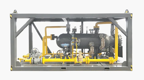 15000bopd 15Mpa API Three Phase Horizontal Separator For Oil Gas Water