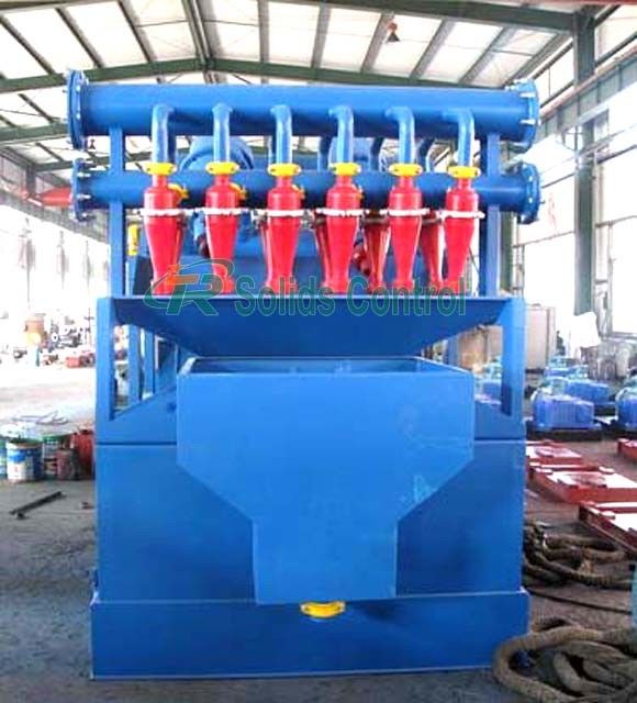 Oilfield Drilling Fluid Mud Desander Dn 125mm Inlet Size 90m3/H Capacity