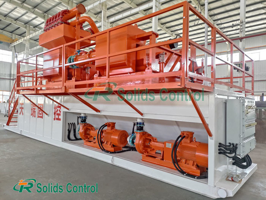 ISO Certified Oil Drilling Mud System With Vacuum Degasser