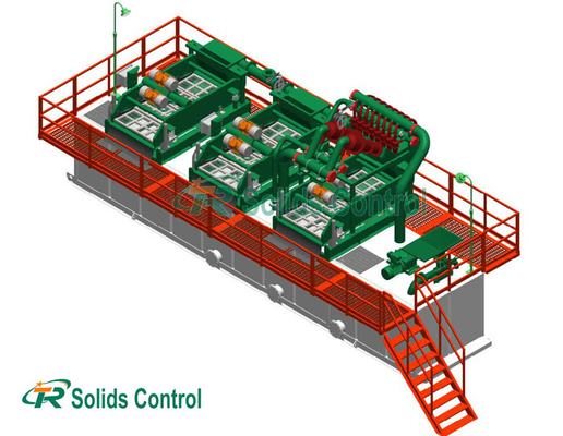 Oilfield Drilling Solid Control System Mud Recycling System 500gpm