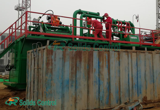 Oilfield Drilling Solid Control System Mud Recycling System 500gpm