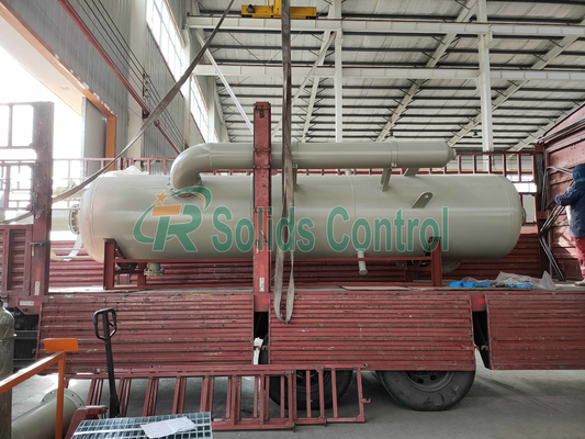 Customized Poor Boy Mud Gas Separator 320m3/H Capacity 1200mm