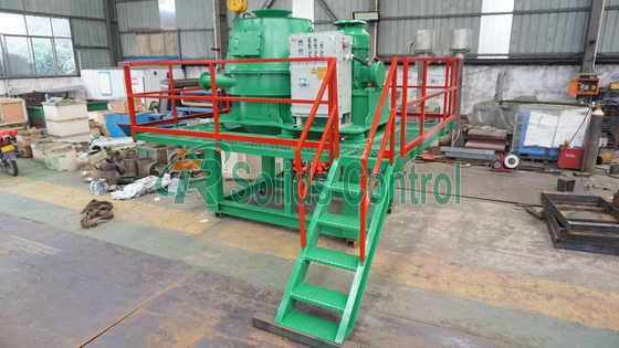 TRCD930B-VFD Frequency Conversion Vertical Cutting Dryer With Guardrail Stairs Walkways