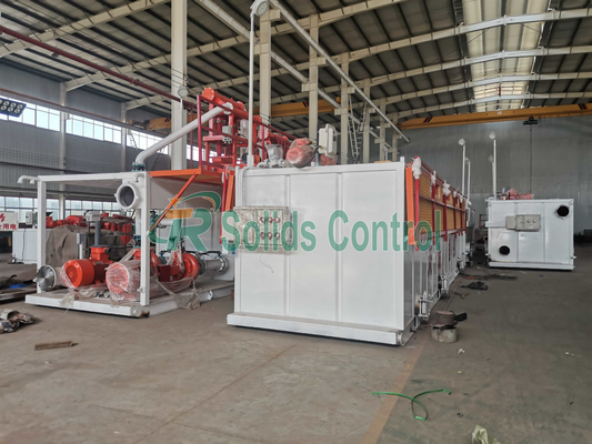 TRZJ50 Oil And Gas Drilling Solids Control System For Mud Cleaning Recycling
