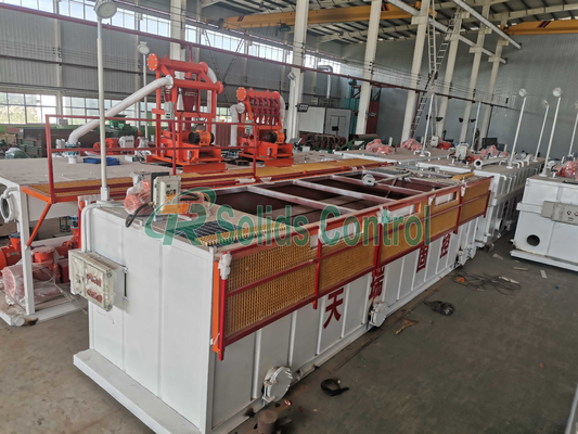 TRZJ50 Oil And Gas Drilling Solids Control System For Mud Cleaning Recycling