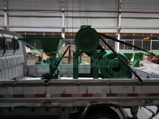 Steel Mix Drilling Mud Shear Pump With Mud Hopper 40m3/H