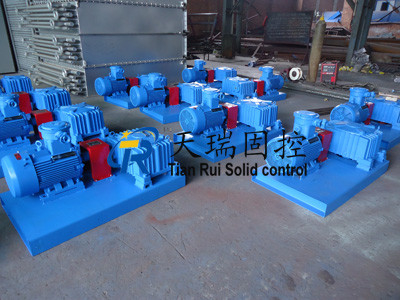 3KW.Solid Control Liquid Mixer Agitator / Hydraulic Mud Agitator For Oil Drilling