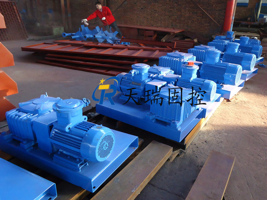 3KW.Solid Control Liquid Mixer Agitator / Hydraulic Mud Agitator For Oil Drilling