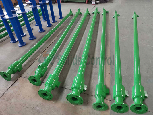 360 Degree Rotation Angle Green Drilling Mud Gun 3.2Mpa