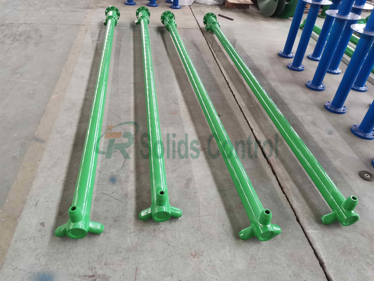 360 Degree Rotation Angle Green Drilling Mud Gun 3.2Mpa