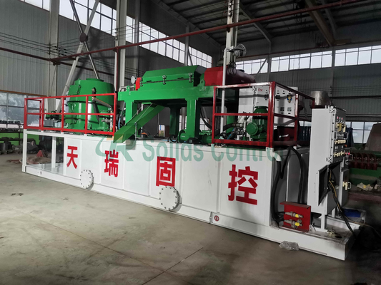 Water / Oil Based Waste Oilfield Drilling Mud Treatment System Non Landing