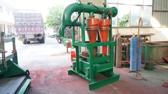  Hydrocyclones Drilling Mud Desander 0.25 - 0.4mpa 3nos 10inch