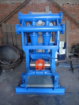 0.25 - 0.4mpa Drilling Mud Cyclone Desander Clamp Connection