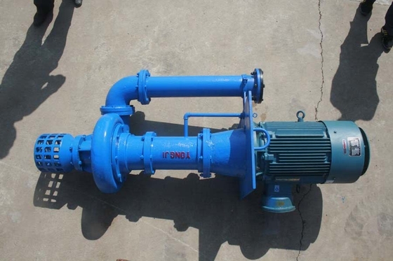 Semi Open Impeller Submersible Slurry Pump Lift 16m Motor 5.5kw