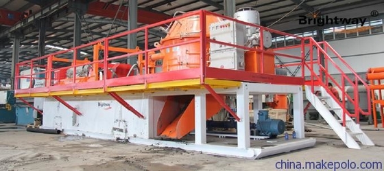 High Chromium Cast Iron Cutting Dryer With Air Knife 1.8m3/Min