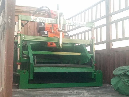 1600kg Linear Motion Shale Shaker Cofferdam Type Hopper