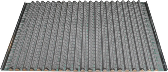Oil & Gas Mud Solid Control System Screen for : 40-325 Mesh, 1053*697mm, 6kgs
