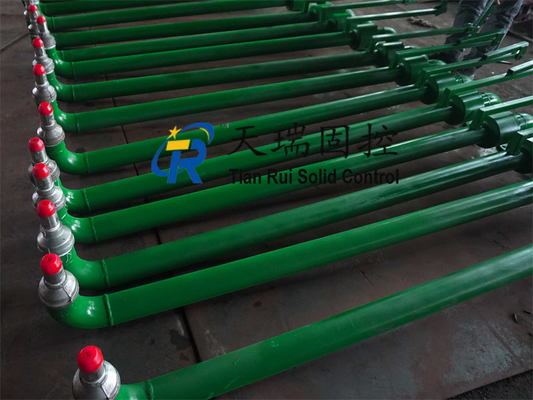 360°Rotation Angle Mud Gun for Circulatory System Mixing ow Pressure Mud Gun for Oil & Gas Drilling